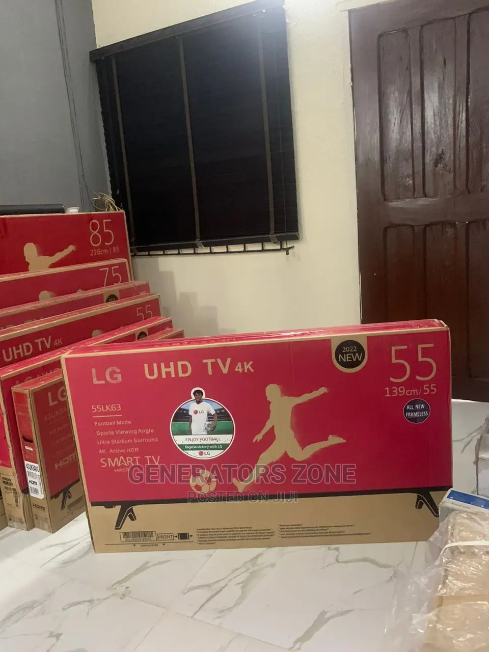 LG 55 Inches Smart TV With Uhd 55lk63