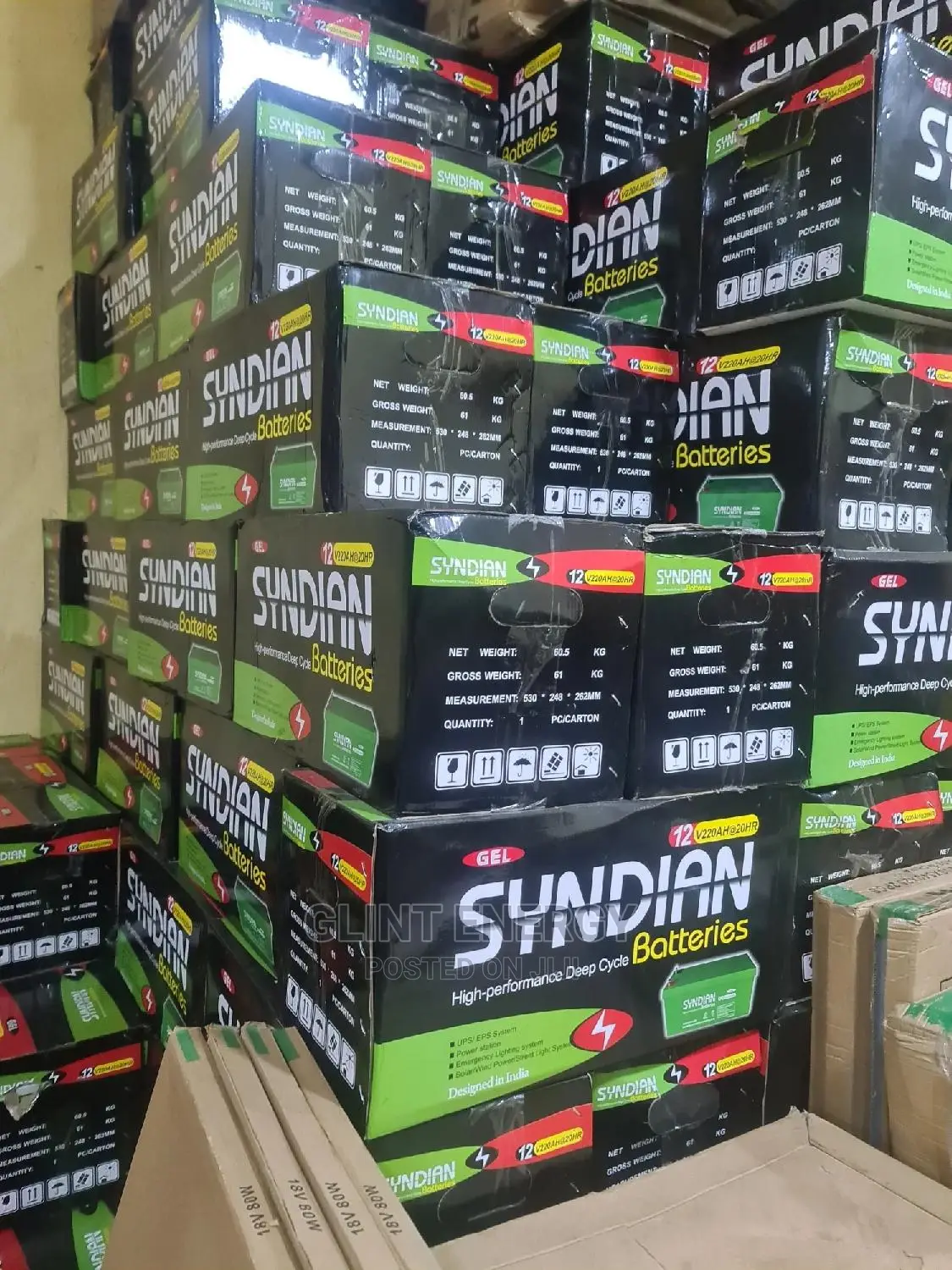 220ah 12v Syndian Gel Battery
