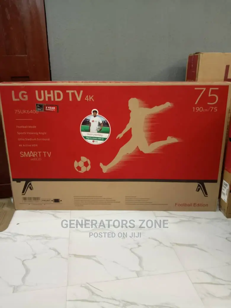 75inches LG Smart TV With Netflix, Facebook, Youtube