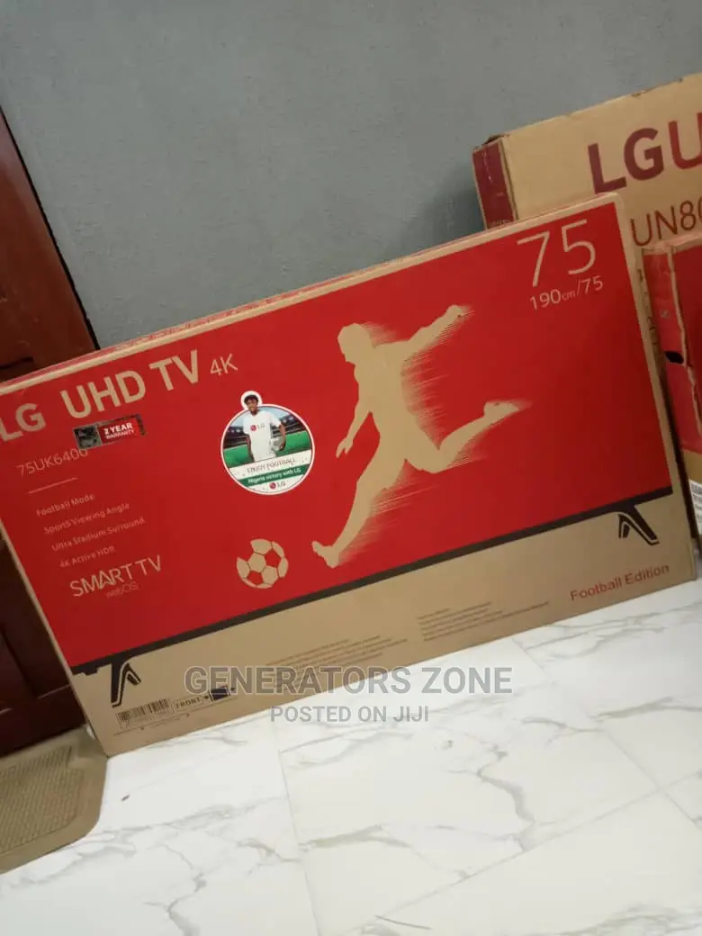 75inches LG Smart TV With Netflix, Facebook, Youtube