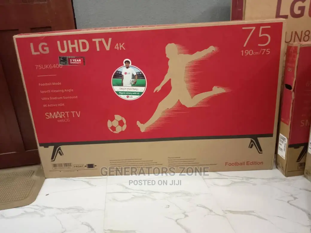 LG 75" With Netflix, Youtube Uhd Smart TV