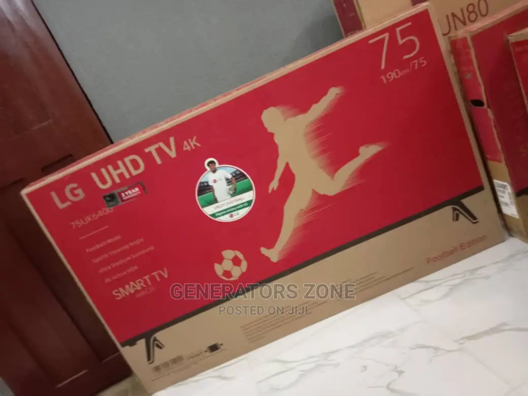 LG 75" With Netflix, Youtube Uhd Smart TV