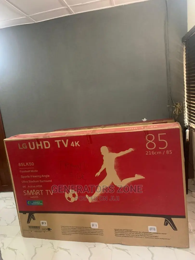 LG 85'' Inch Smart Uhd Tv+Two Years Warranty
