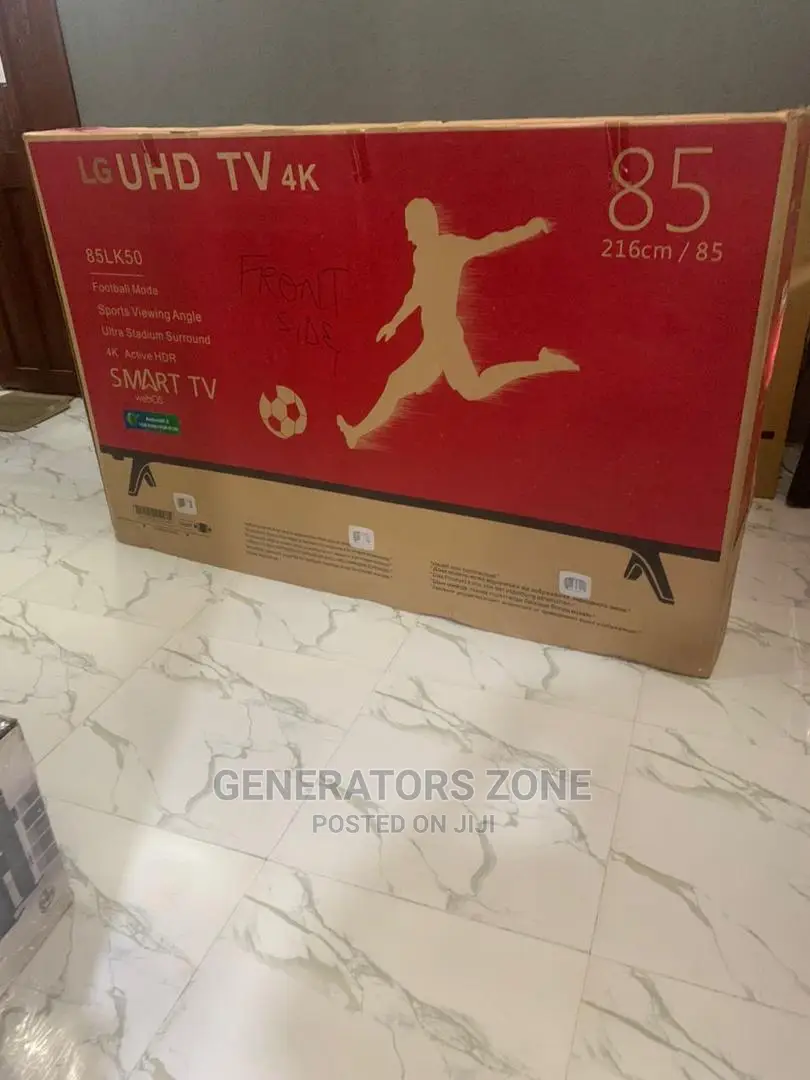 Latest LG 85'' Inch Smart Uhd TV With Netflix and You Tube