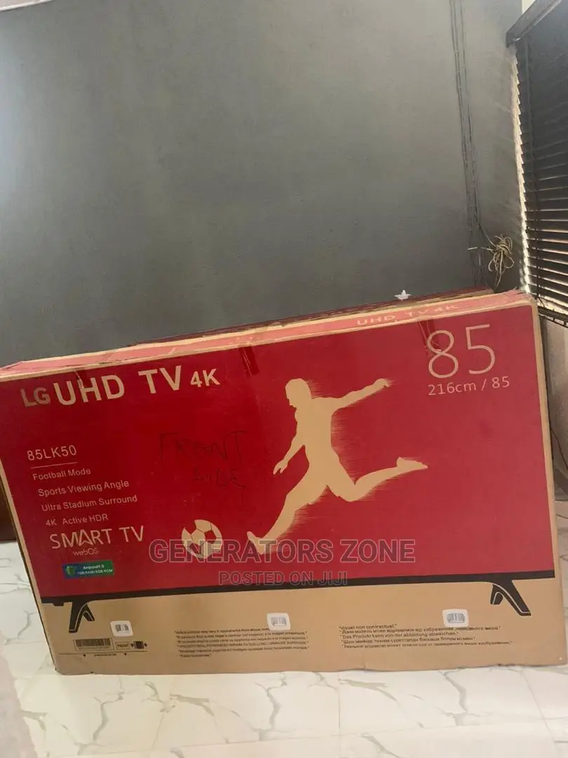 Latest LG 85'' Inch Smart Uhd TV With Netflix and You Tube