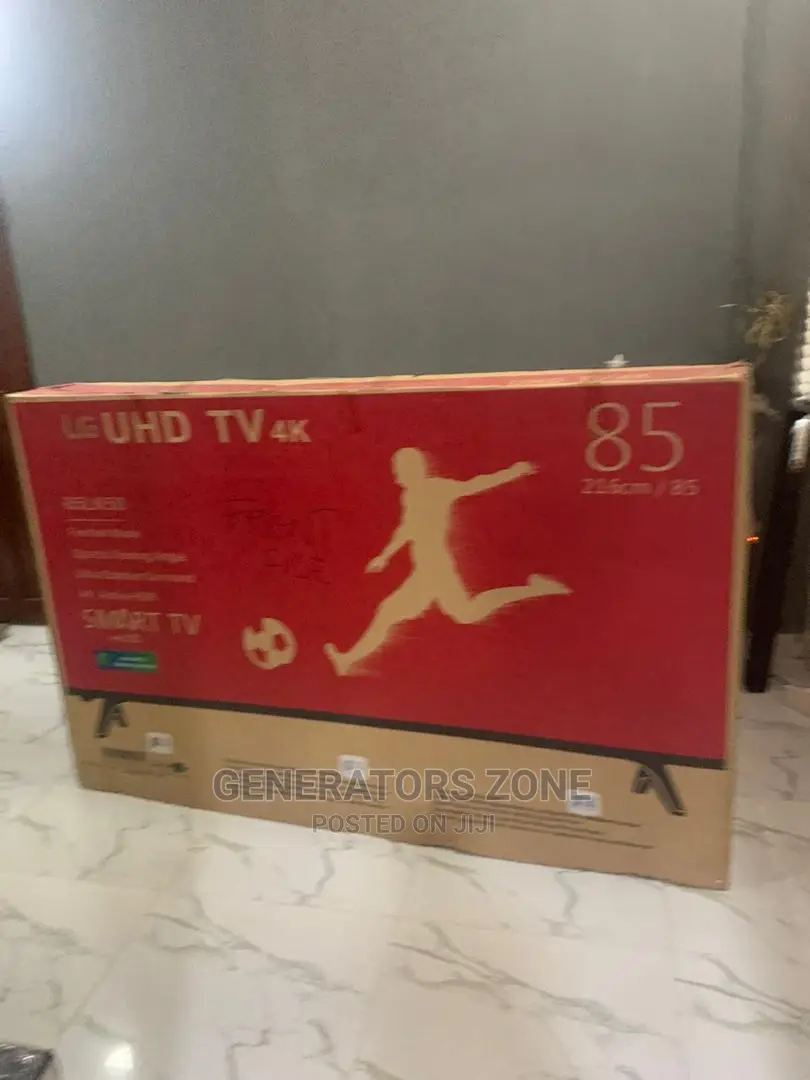 The New Lg 85 Inch Smart Uhd Tv, Google Play, Facebook