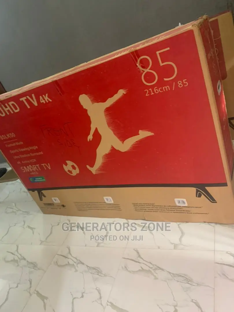 Brand New 85'' Inch Smart Uhd TV +2 Years Warranty