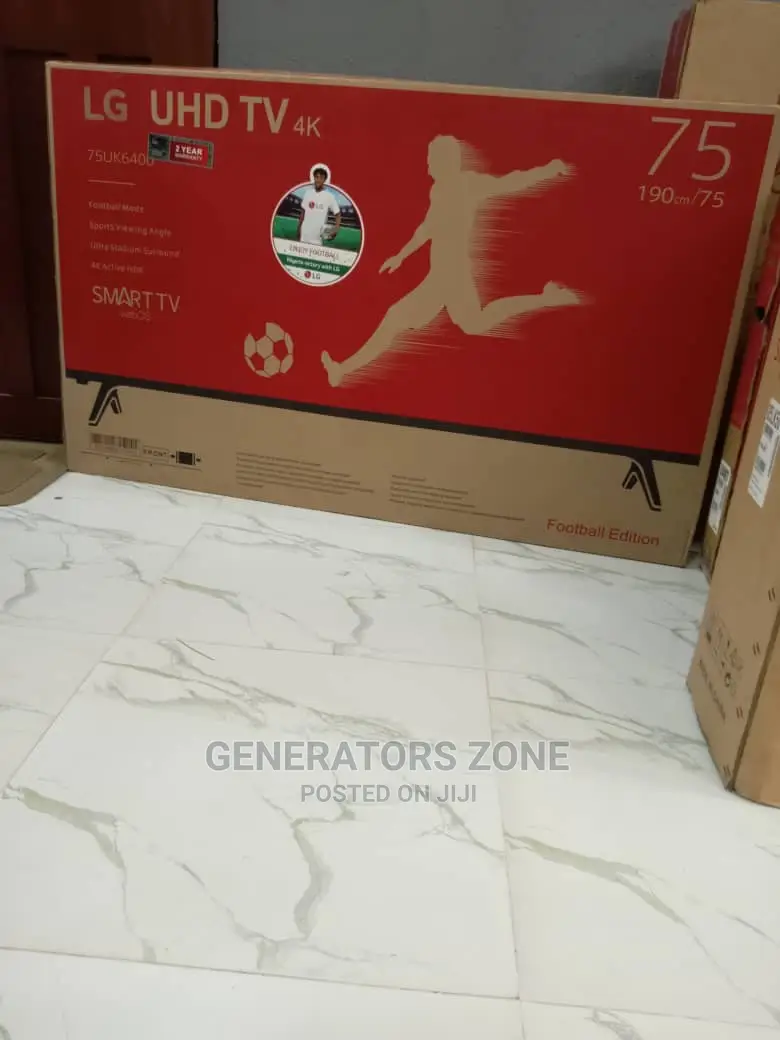 LG 75" Smart TV PLUS Netflix, Facebook, Youtube