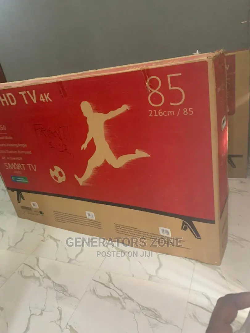 Brand New 85'' Inch Smart Uhd Tv -2 Years Warranty