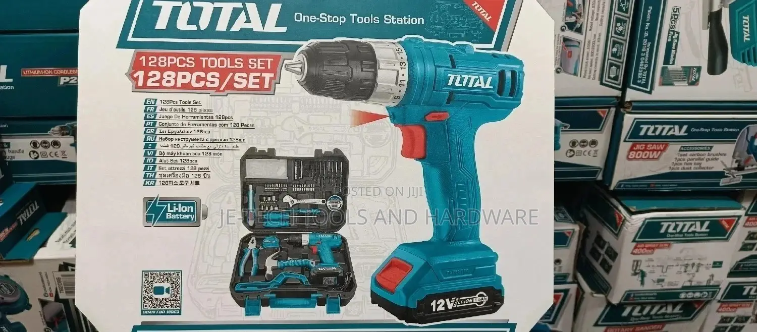 Total Drill Set 128 Pcs