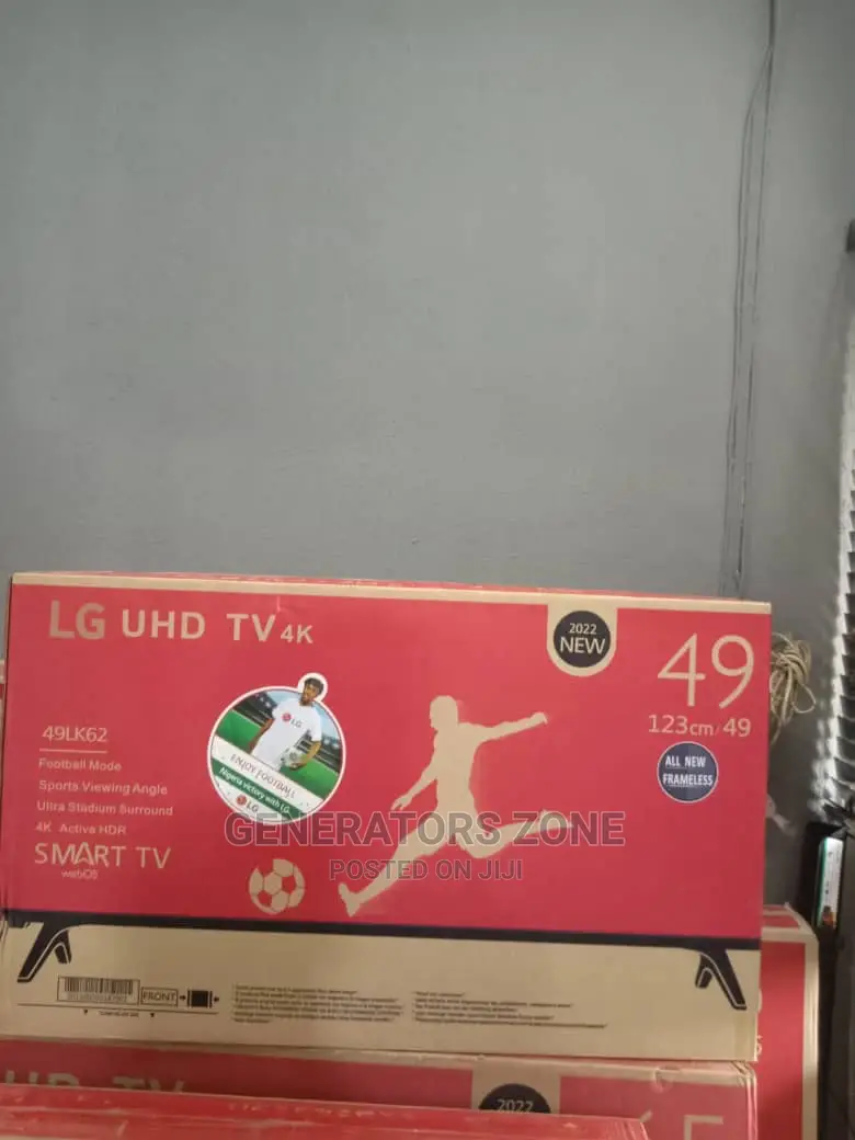 New LG Smart TV Uhd 49" Inches 2 Years Warranty