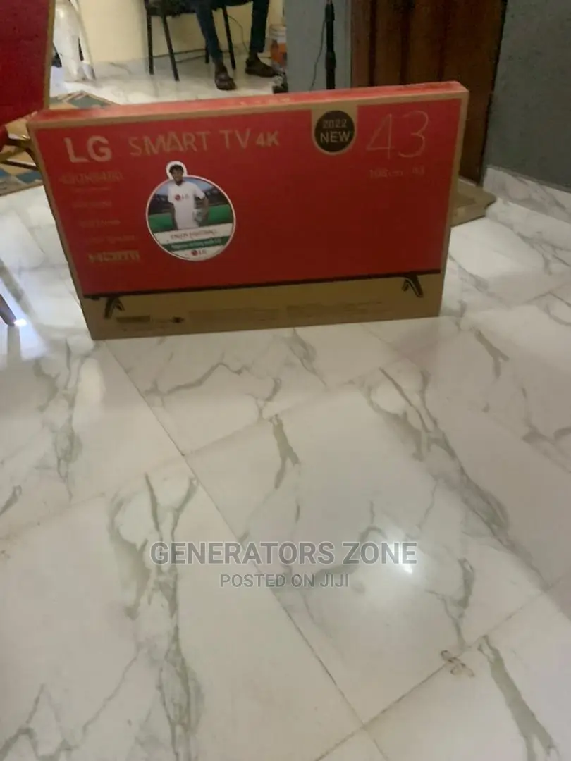 43 Inches LG Smart /Uhd TV + Two Years Warranty