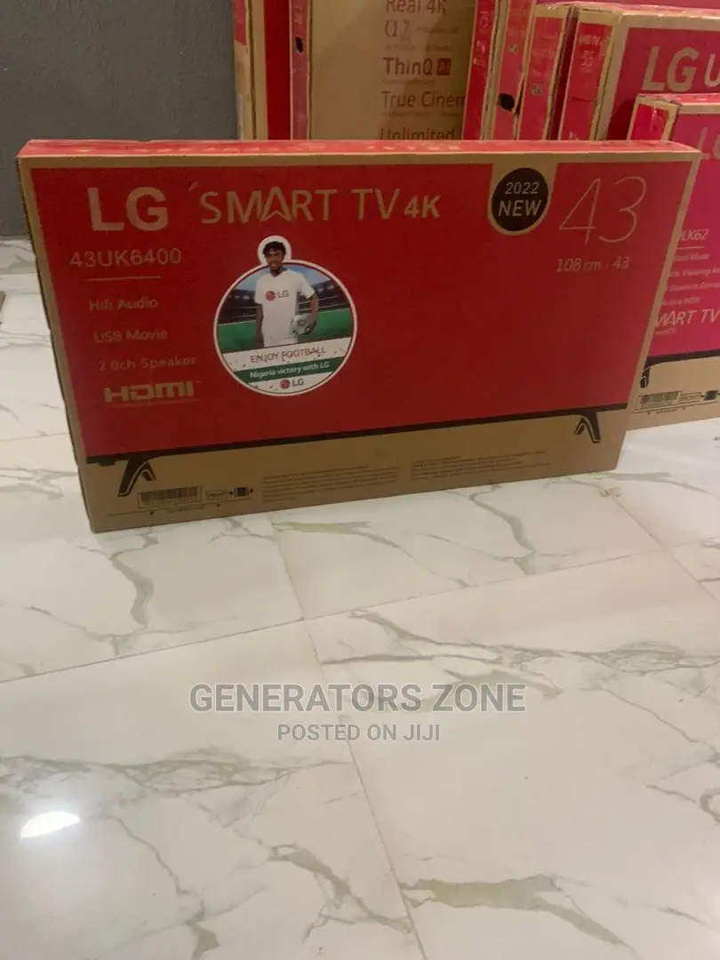LG 43 Inches Smart / Uhd TV With Two Years Warranty