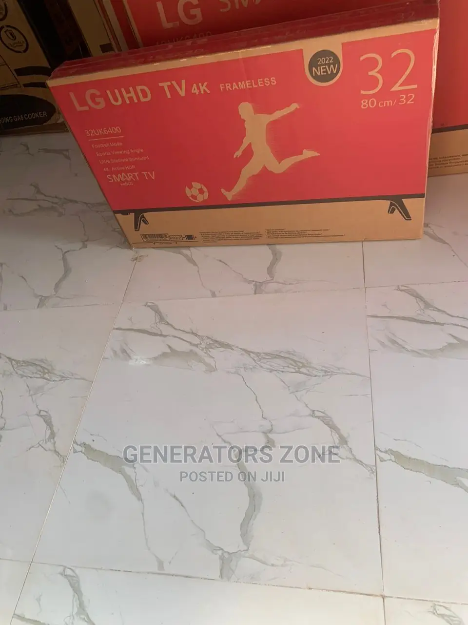 LG 32 Inches Brand New Tv, Smart With Youtube