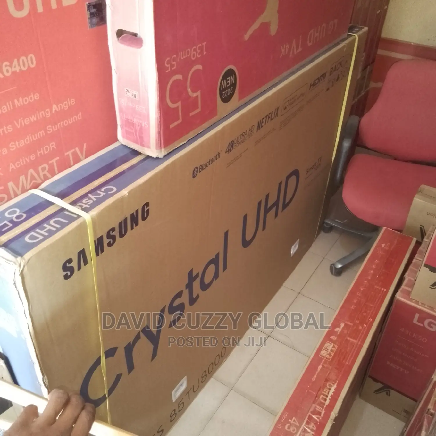 2022 Model of Samsung 85 Inches Crystal UHD Smart TV