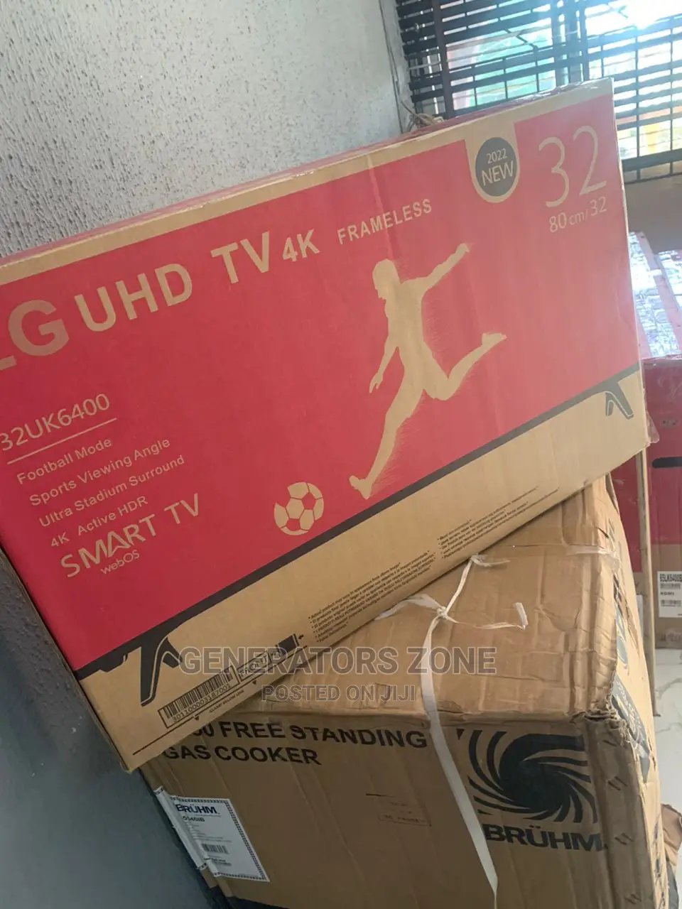 LG 32 Inches Smart TV + Youtube and Facebook