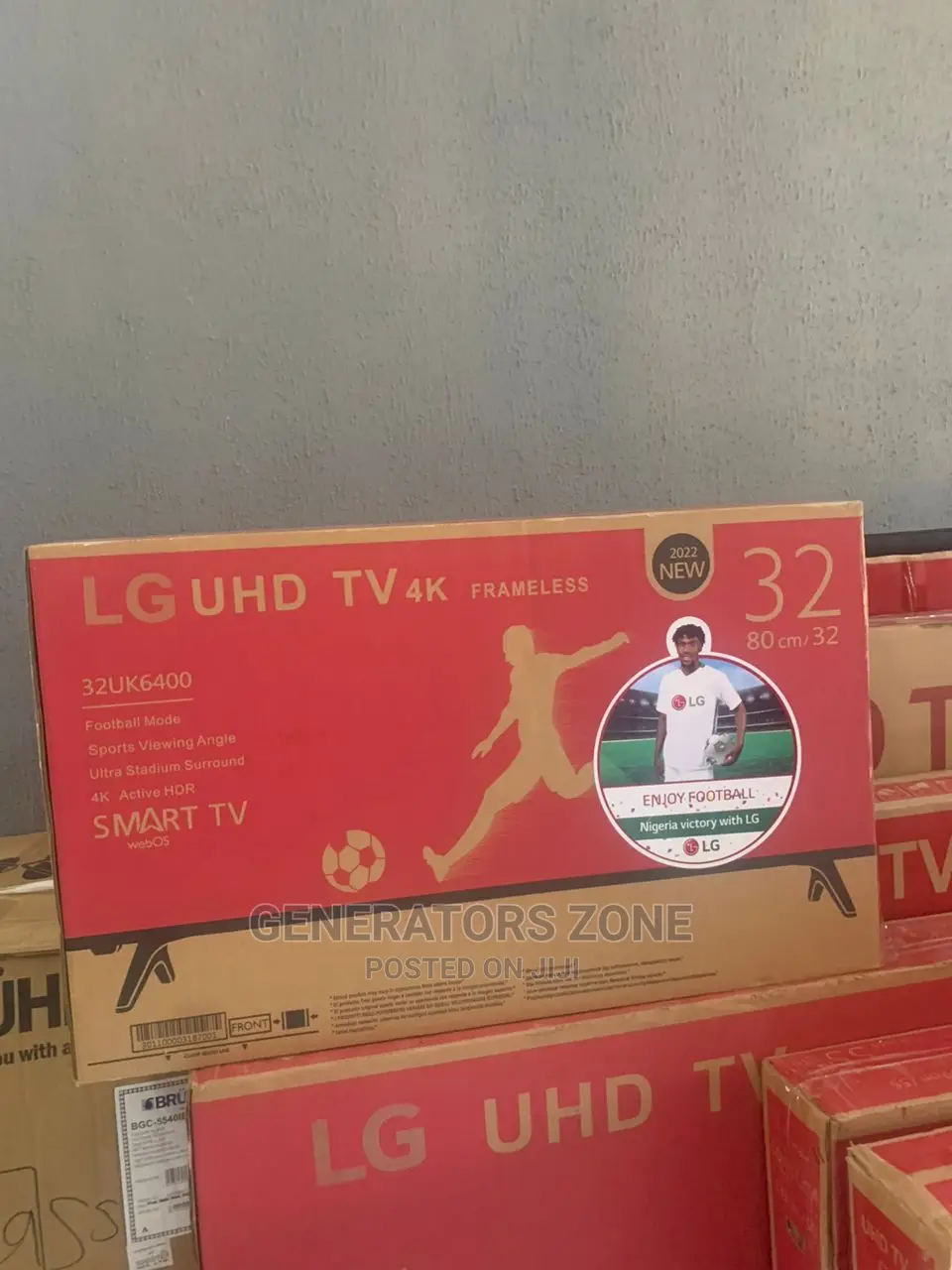 LG 32 Inches Brand New TV With Uhd, Wifi, Youtube Browser