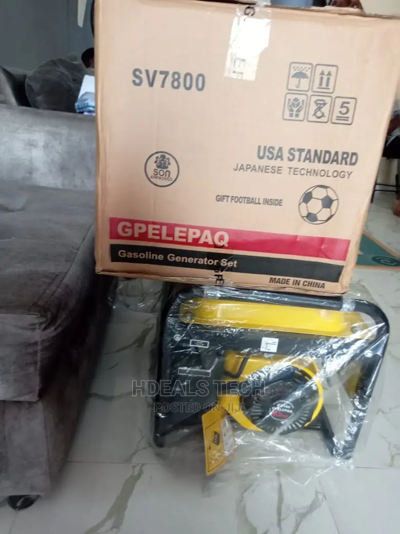 Manual Sv7800 Elepaq Generator 4.5kva(Low Noise)