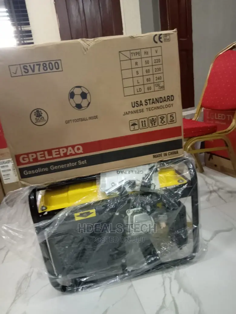 4.5kva Manual Elepaq Generator Sv7800(Less Noise)