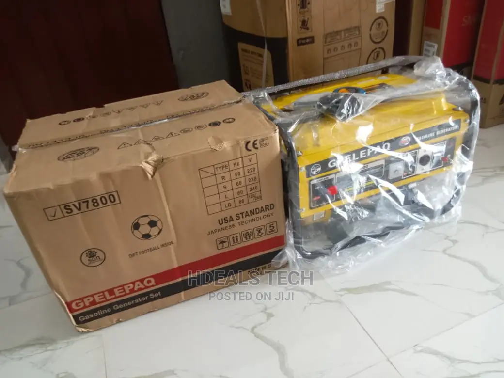 Sv7800 Brand New Less Noise 4.5kva Elepaq Manual Enerator