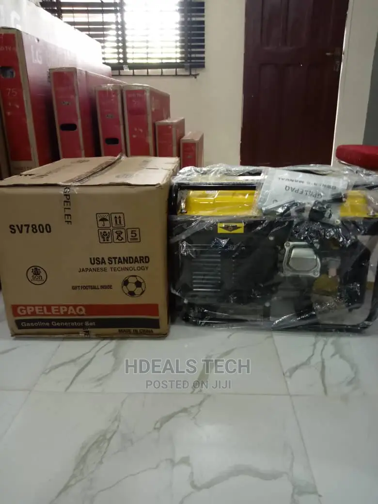 Sv7800 Manual Generator 4.5kva Elepaq