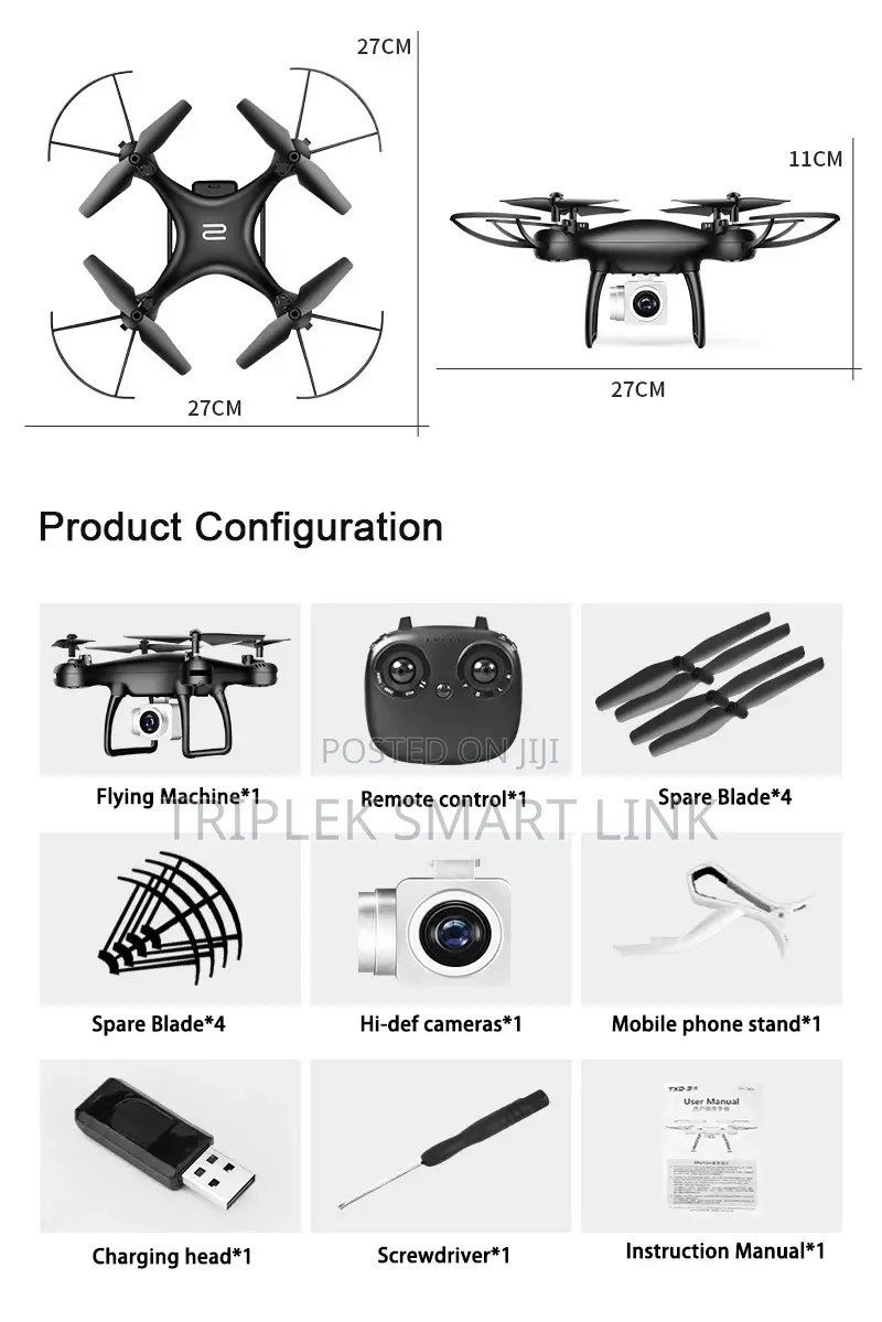 2023 New Camera Quadcopter Drone 8S(L) + 1 Extra Battery