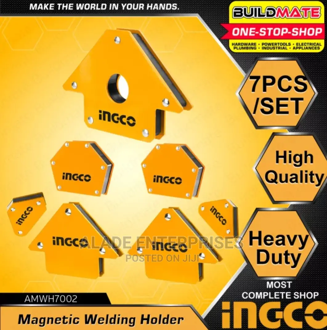 INGCO Magnetic Welding Holder Set 7 PCS/SET