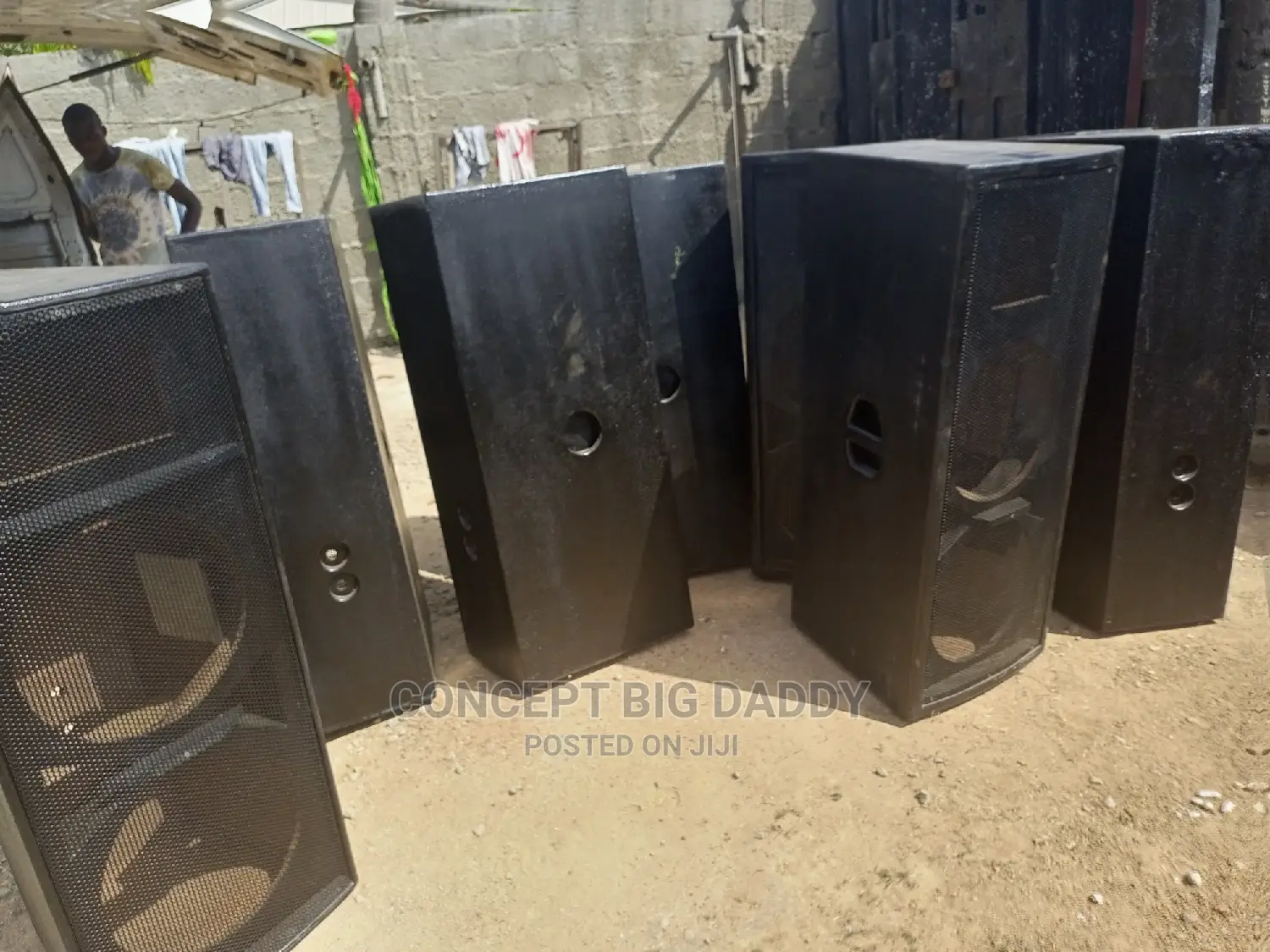 Empty Speaker Boxes