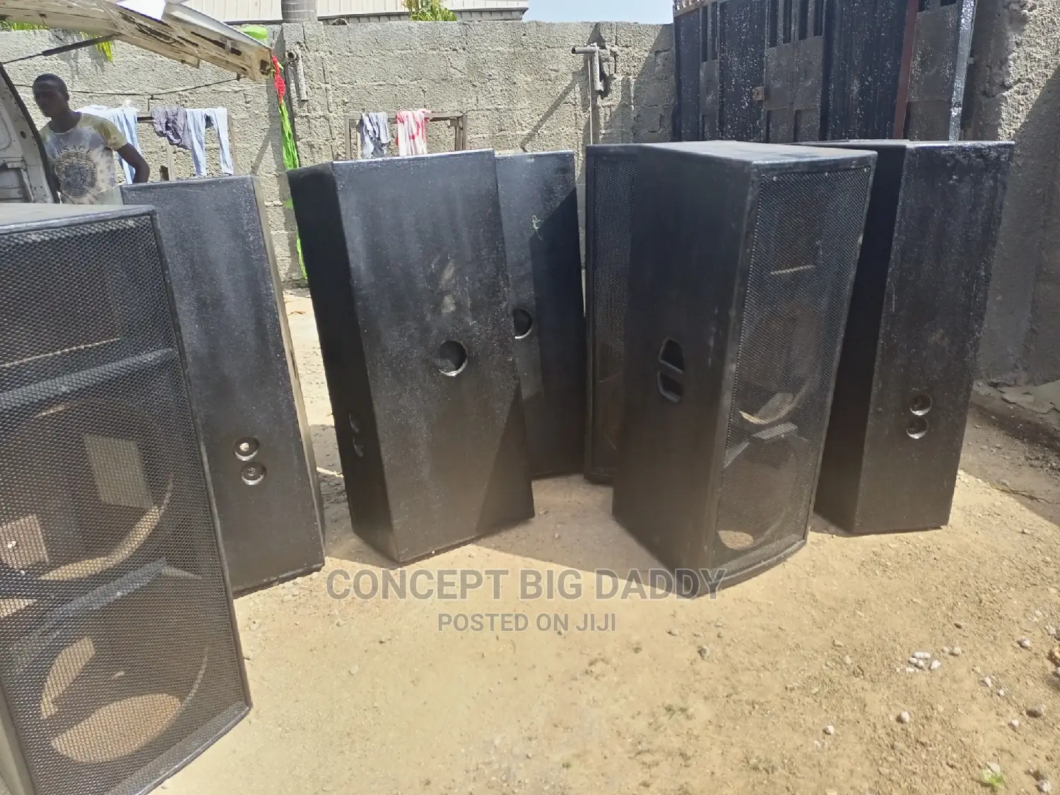 Empty Speaker Boxes