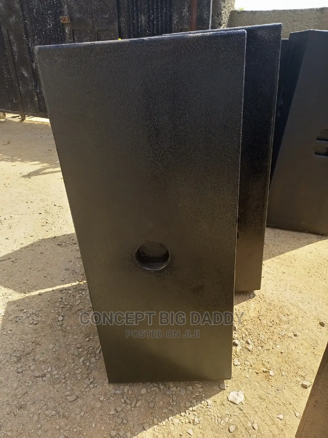 Empty Speaker Boxes
