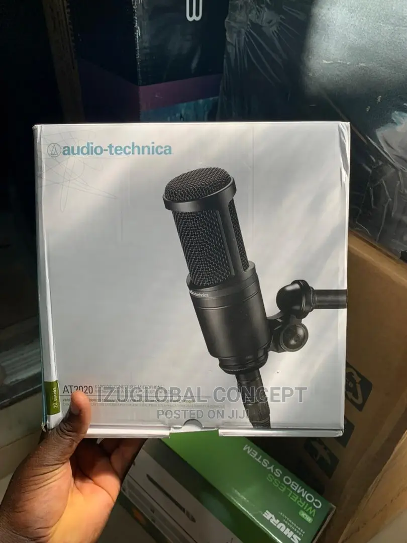 Audio-Technica At2020 Cardioid Condenser Studio Microphone