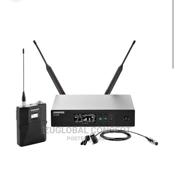 Shure QLXD14/85 Wireless System WL185 Lavalier Microphone