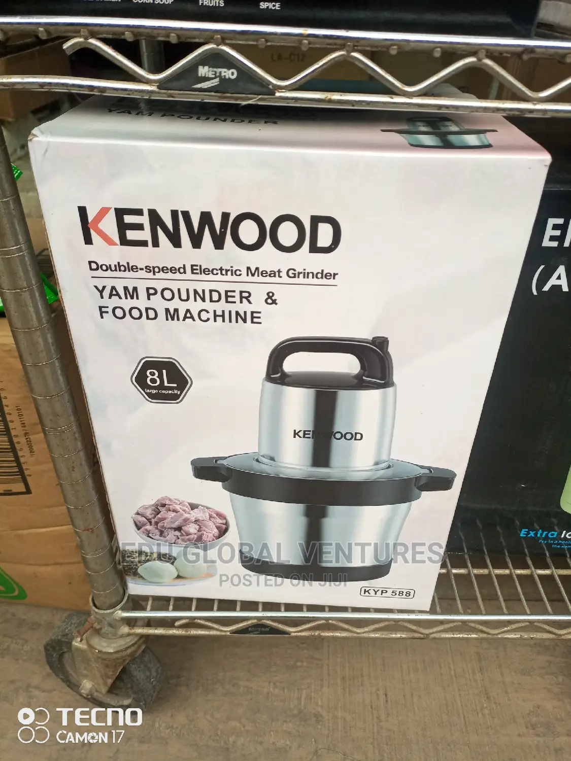 Kenwood 8litres Yam Pounder/ Meat Grinder.