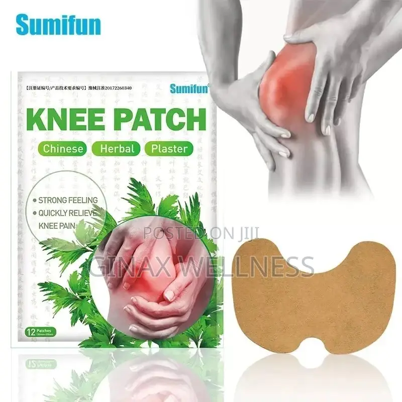 Knee Patch for Rheumatism, Arthritis Knee Pain (12patches)