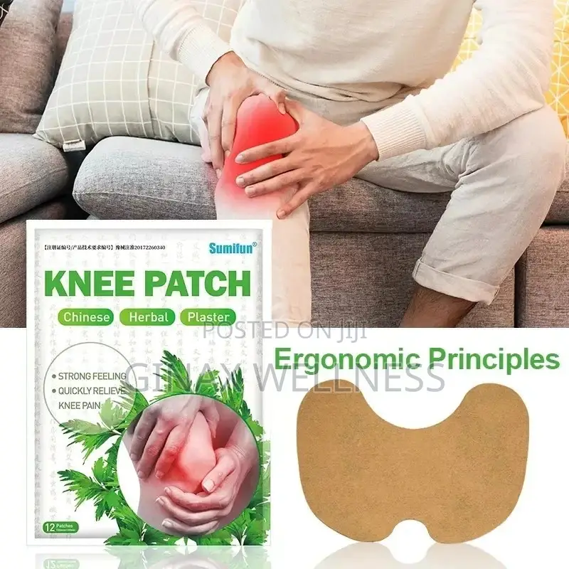Knee Patch for Rheumatism, Arthritis Knee Pain (12patches)