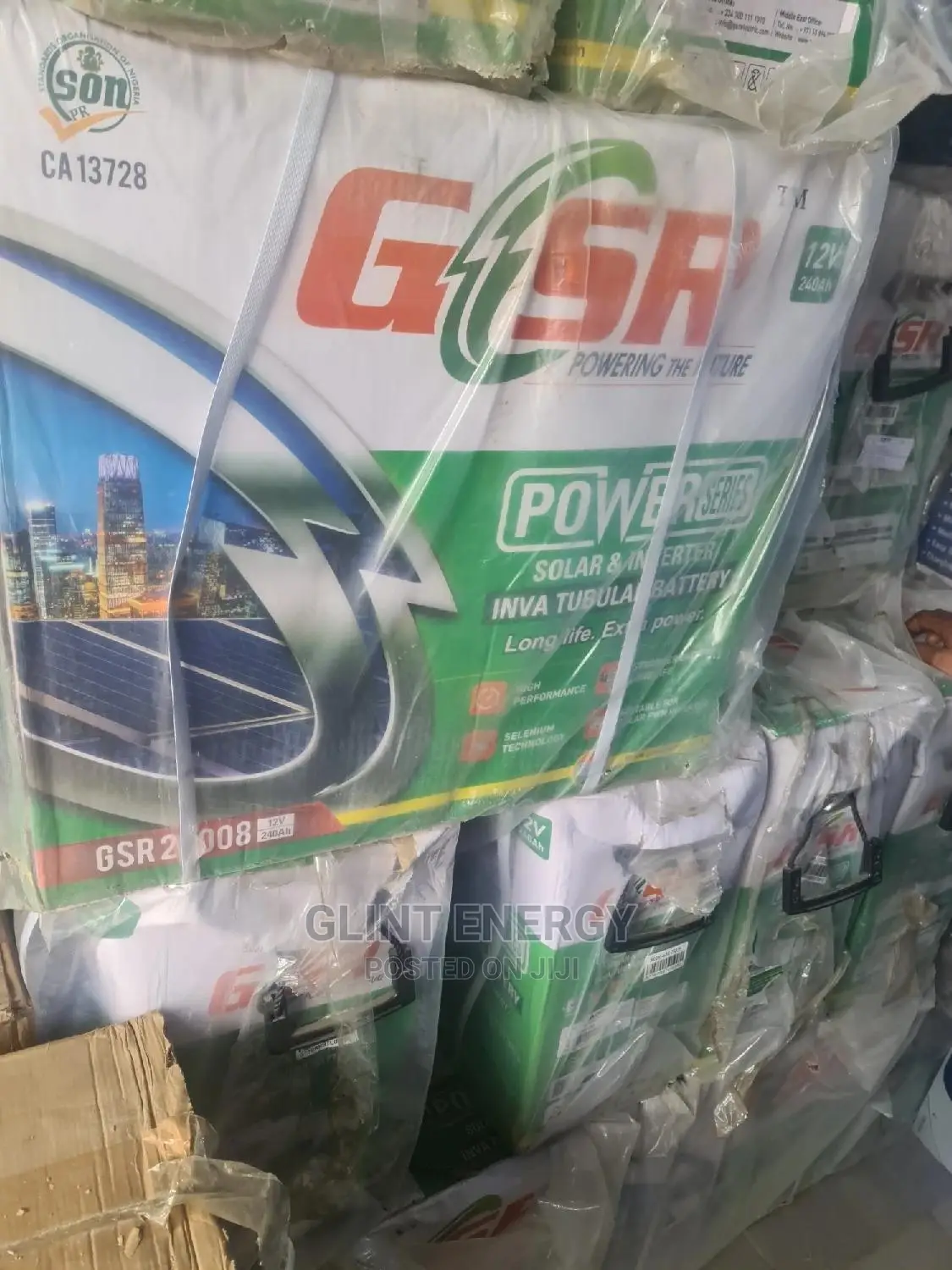 240ah 12v Gsr Tubular Batteries