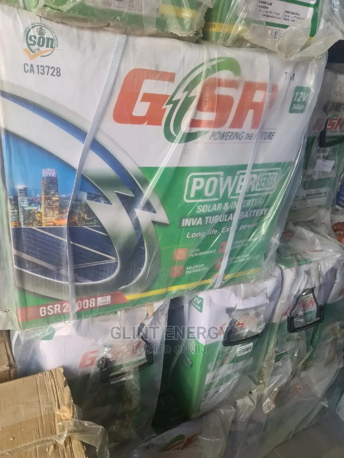 240ah 12v Gsr Tubular Batteries