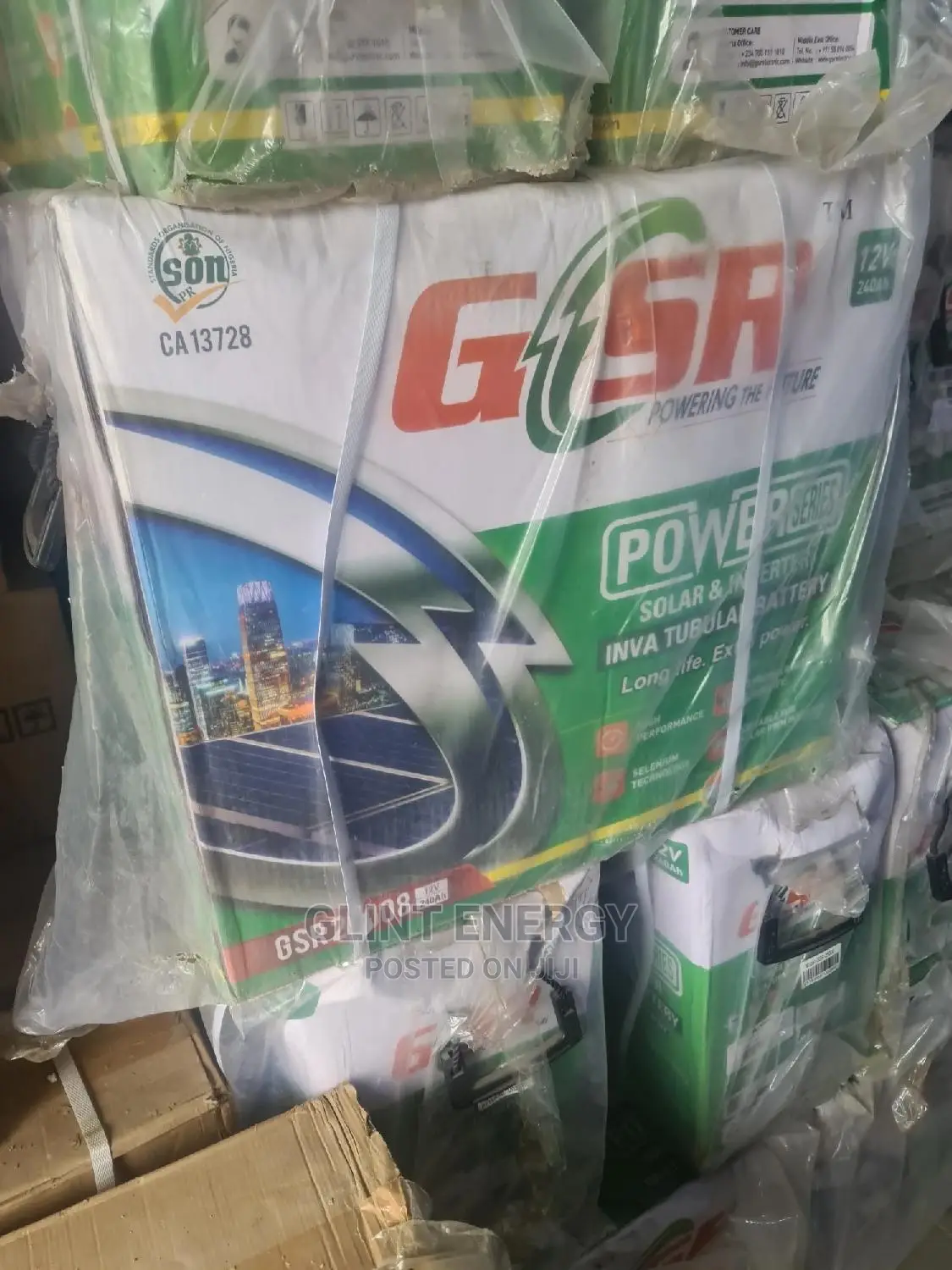 240ah 12v Gsr Tubular Batteries