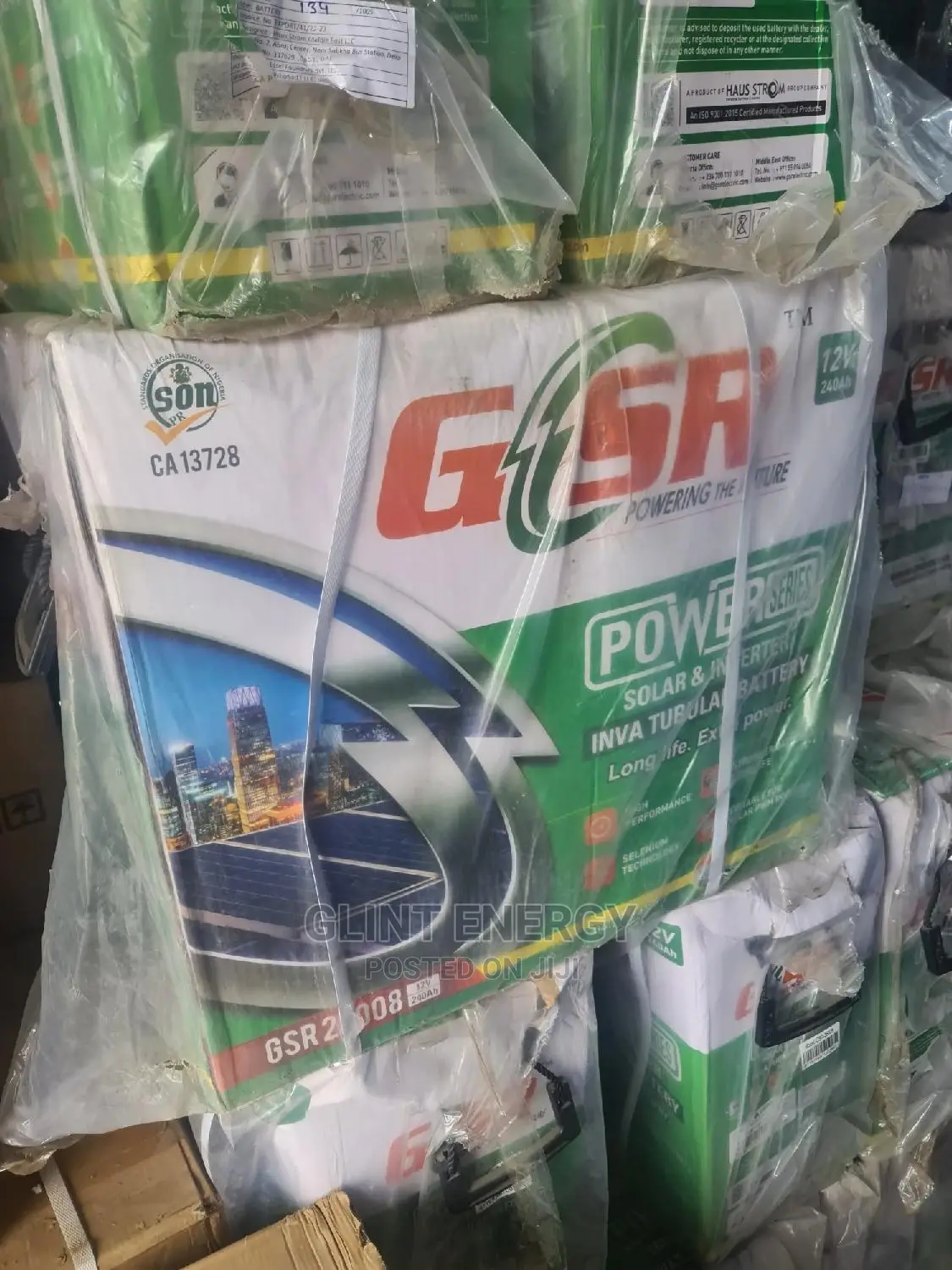 240ah 12v Gsr Tubular Batteries