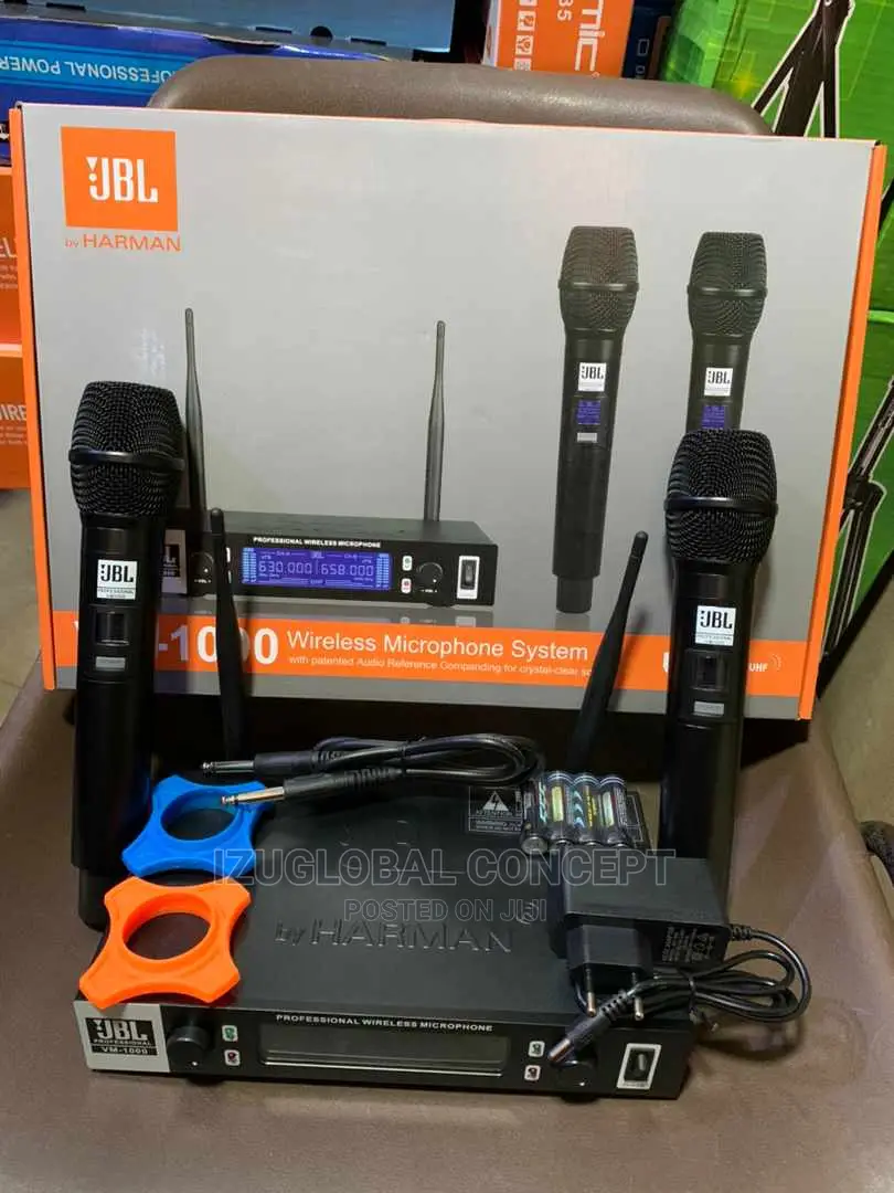 JBL VM 1000 Professional Wireless Microphone System