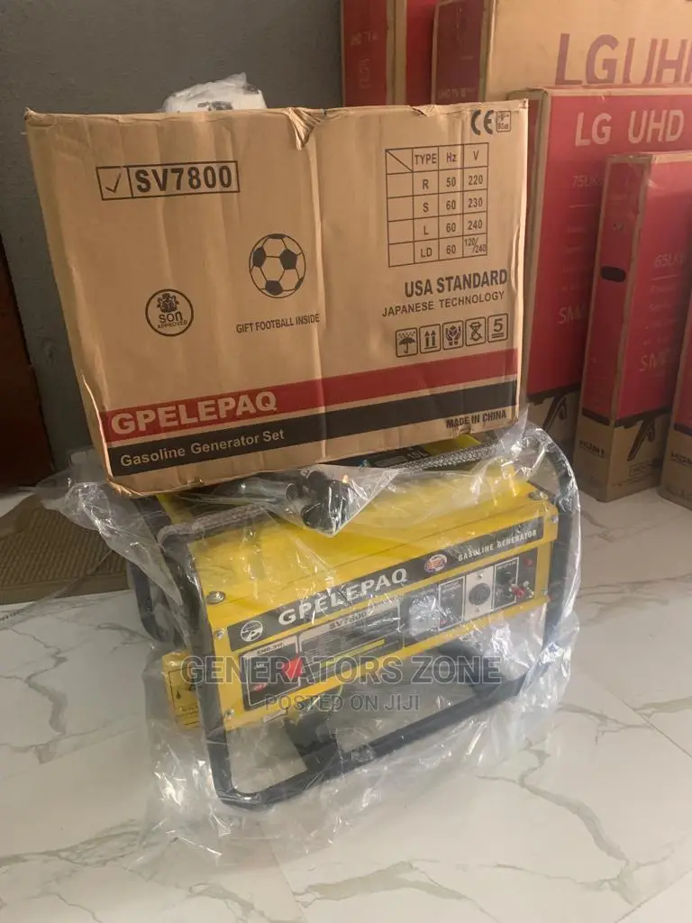4.5kva Elepaq Generator Sv7800 Manual