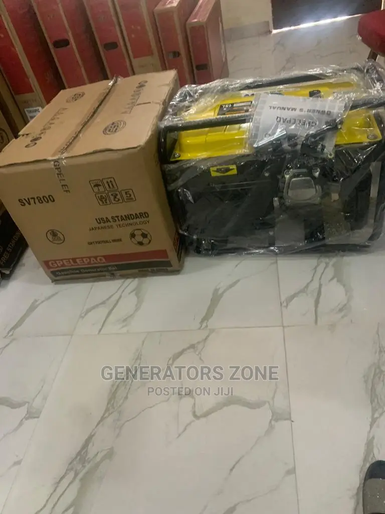 Manual Elepaq 4.5kva Generator Sv7800