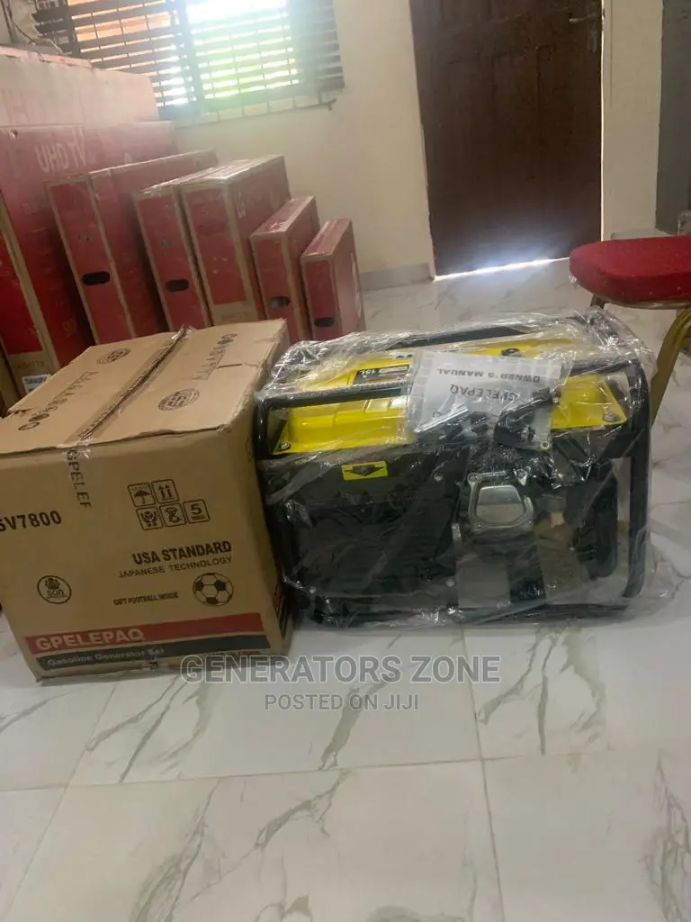 Elepaq 4.5kva Manual Generator-Sv7800