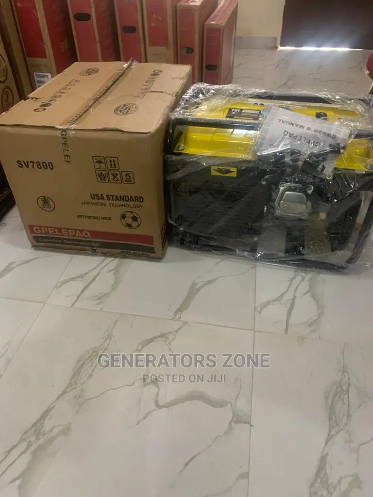 Elepaq Sv7800 Manual Generator 4.5kva Capacity