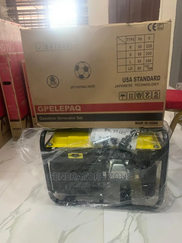 Elepaq 4.5kva Manual Generator "Sv7800"