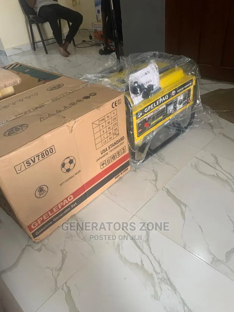 Elepaq 4.5kva Manual Generator "Sv7800"
