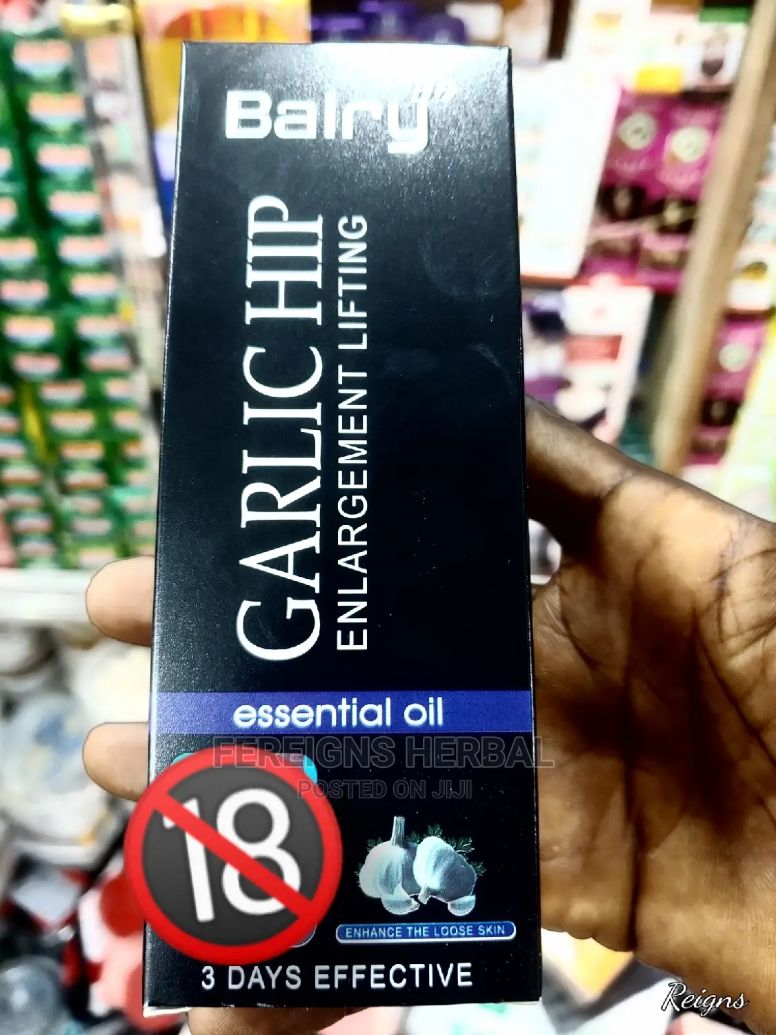 Balry Garlic Hip Enlargement Essential Oil