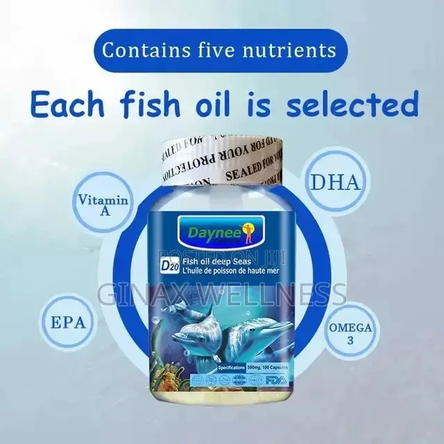 Deap Seas Fish Oil Capsules With Epa and Dha