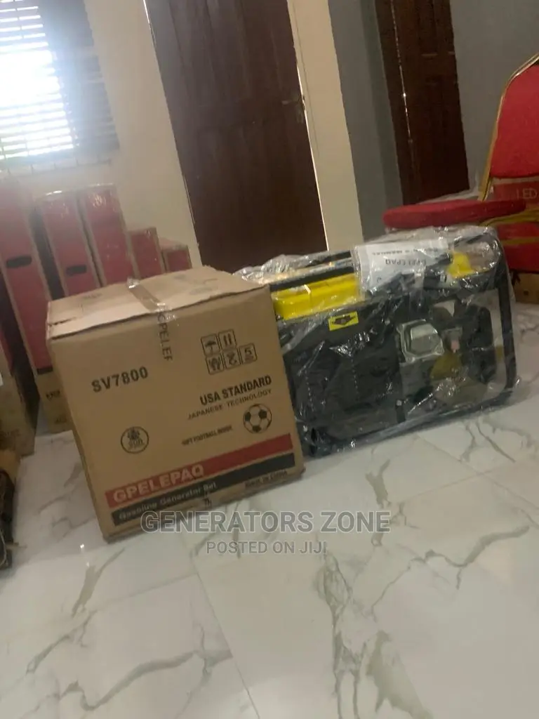 Elepaq Manual Sv7800 Rated 4.5kva Gasoline Generator.