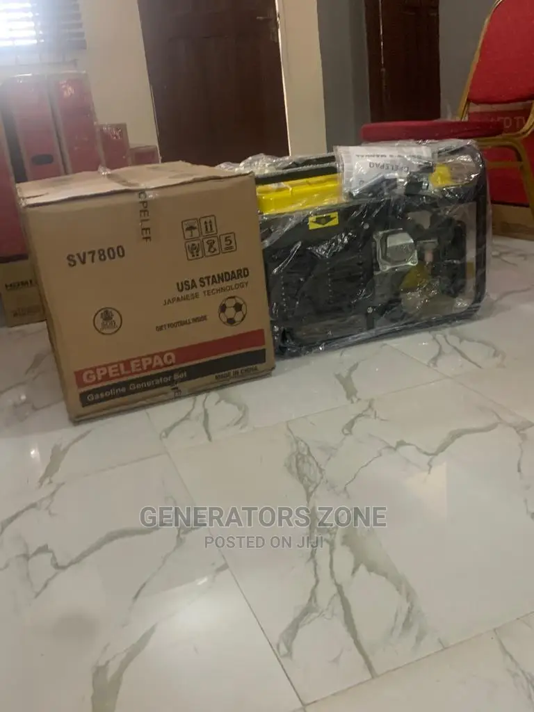 Elepaq Manual Generator Sv7800 4.5kva Brand New